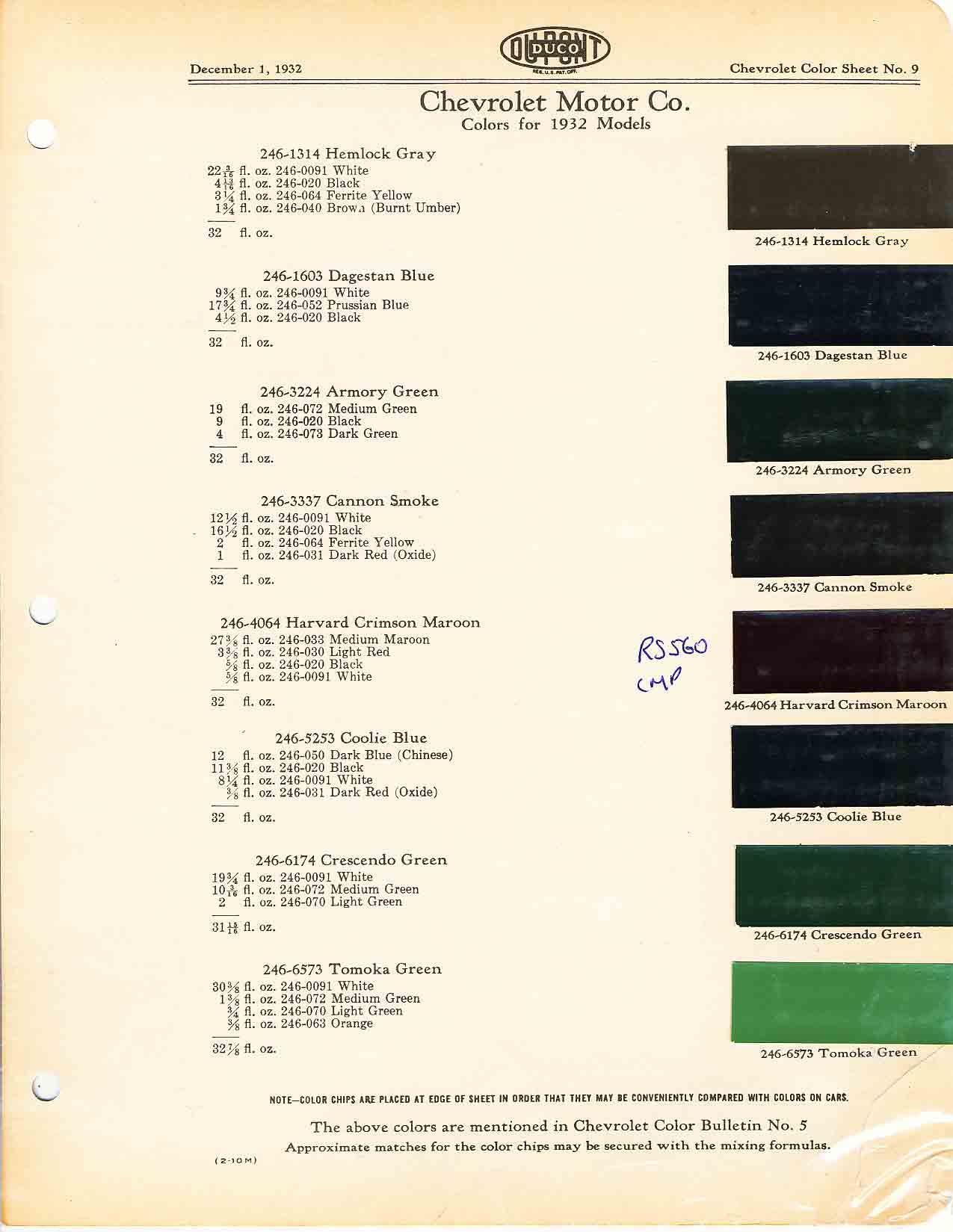 Exterior Paint Colors Paint Codes and Color Swatches used by Chevrolet on Vehicles