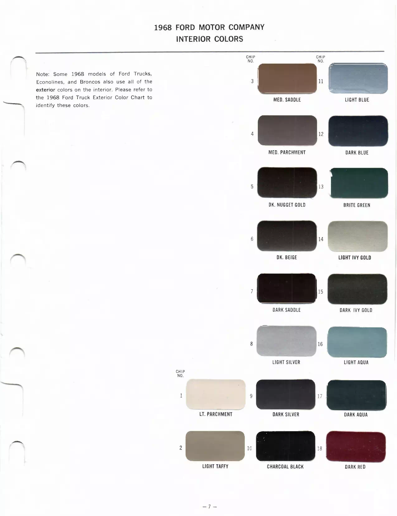 Paint color examples, their ordering codes, the oem color code, and vehicles the color was used on