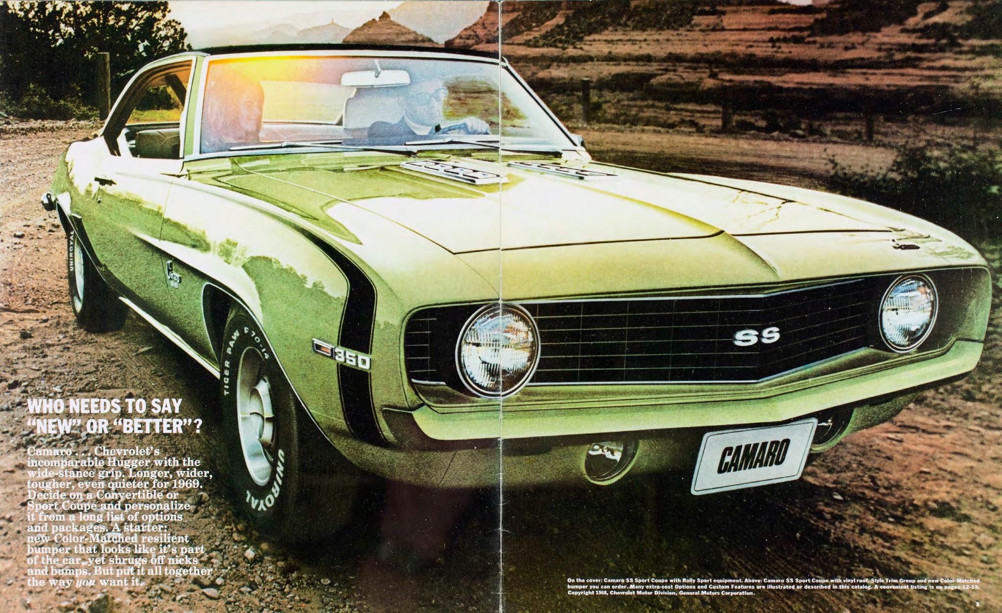 1969 Camaro Paint Colors