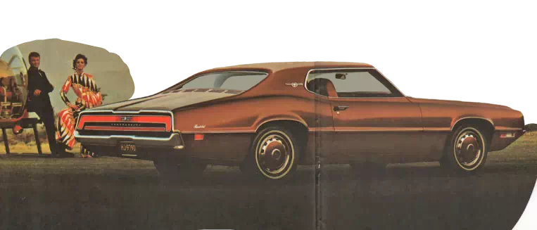 a transparent background and the vehicle example from ford for the the 1970 model year