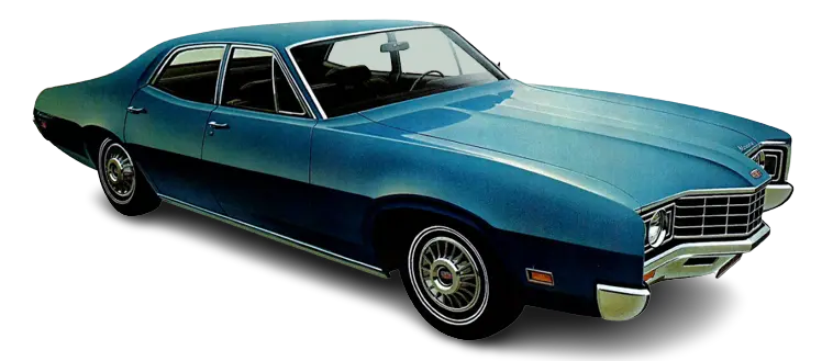 1971 Mercury MX Vehicle Example a 1971 Mercury vehicle painted in blue metallic