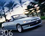 2000 Peugeot 306 a silver car