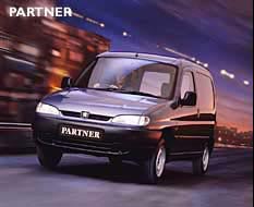 2000 Peugeot Partner a silver van