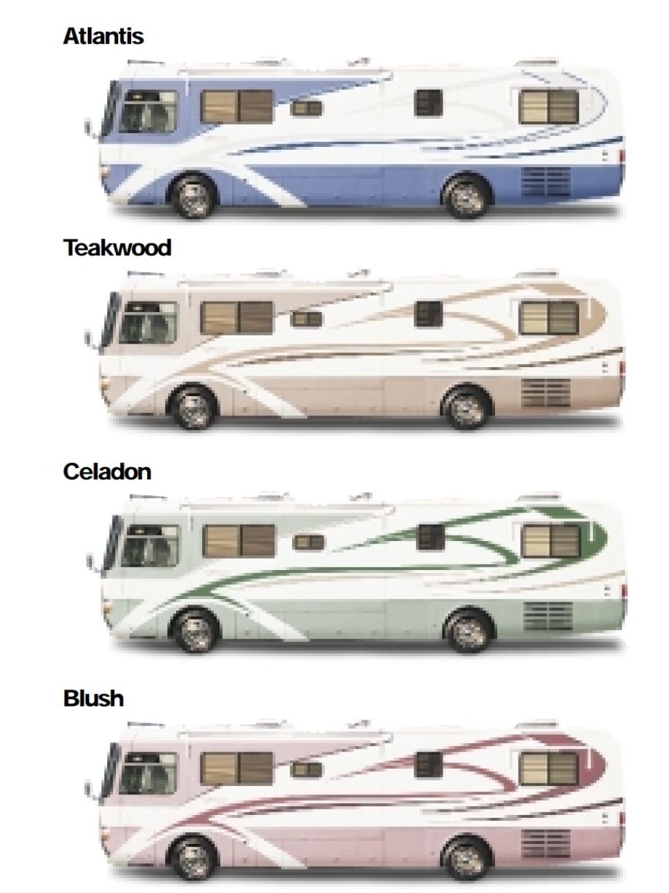 2000 Monaco Paint Schemes Monaco Rv Paint Codes