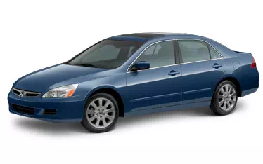 2005 Honda Accord a picture with a transparent background showing what a hond accord looked like, painted blue