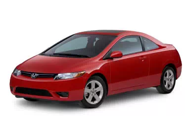 2005 Honda Civic transparent background, painted with code r513, vehicle example