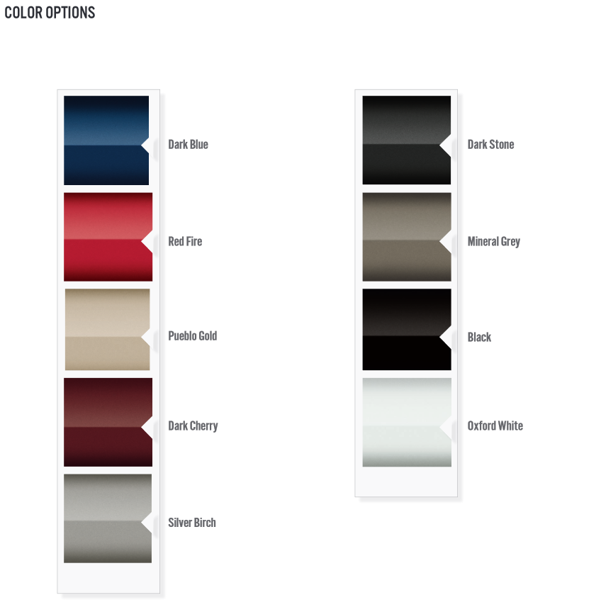 2007 Ford Explorer Sport Trac Paint Chart