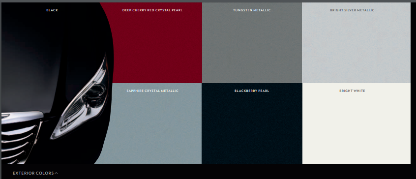 exterior color swatches