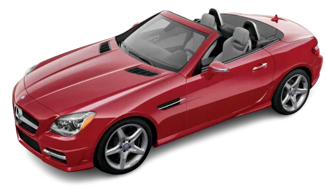 2012 Mercedes SLK Class Vehicle A 2012 Mercedes-Benz automobile example with a transparent background