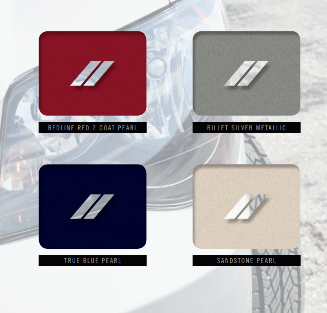 2015 Dodge Caravan Paint Chart