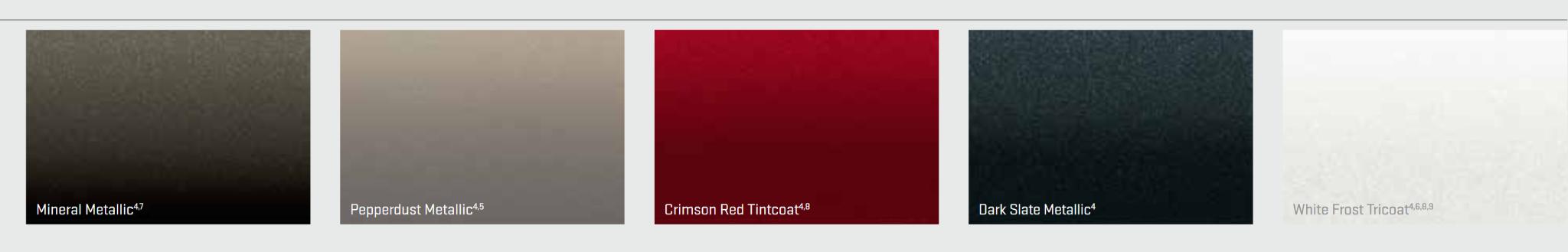 2017 GMC Sierra Paint Chart Paint Colors and paint codes for GMC