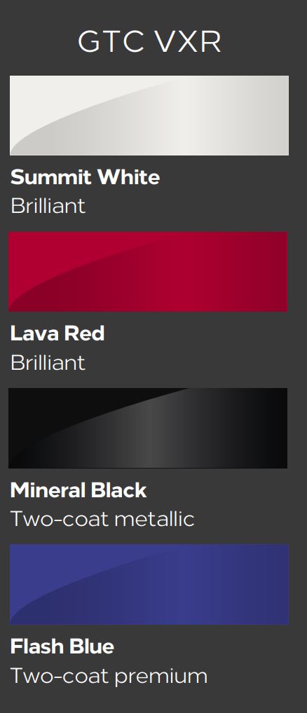 Vauxhall Exterior Color Code and Paint Chart Colours