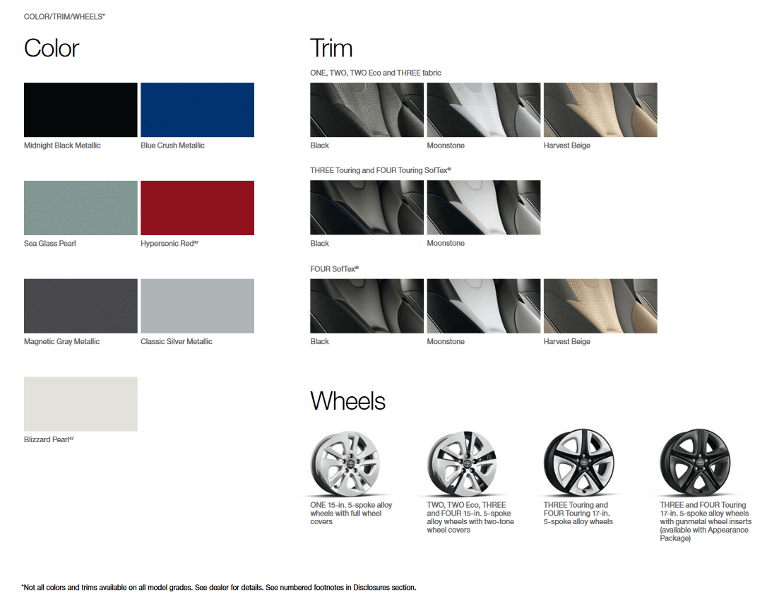 2018 Toyota Prius Paint Chart Exterior Paint Options for the Toyota Prius vehicle