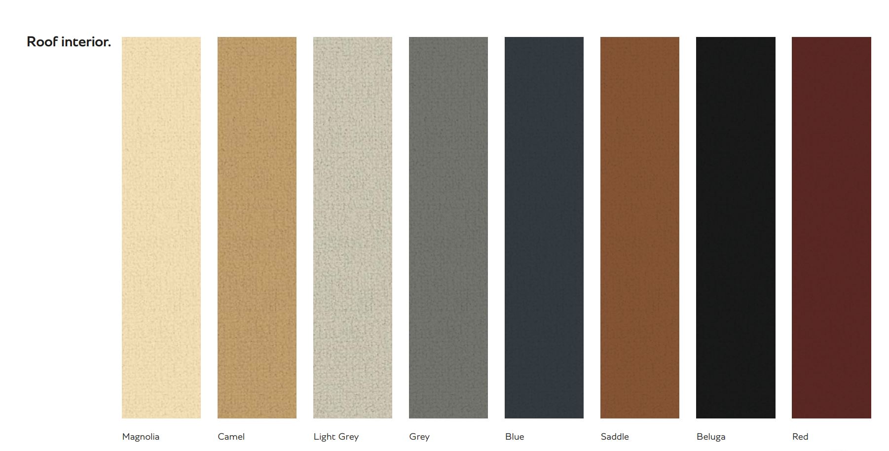 2019 Continental Interior Colors Roof interior colors