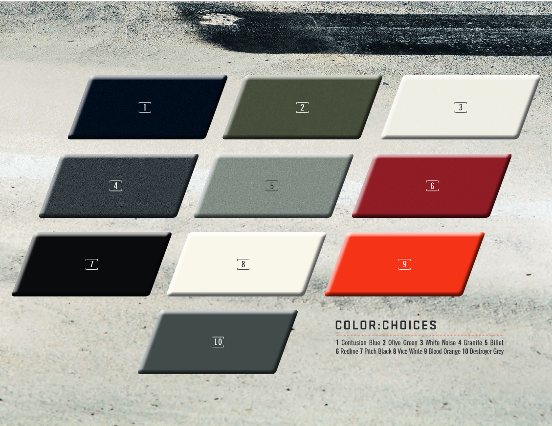 2019 Dodge Journey Paint Chart