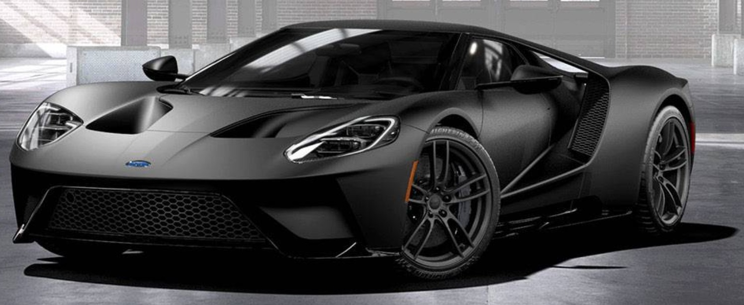 2019 Ford Gt Matte Black Code; SM1241 Matte Metallic