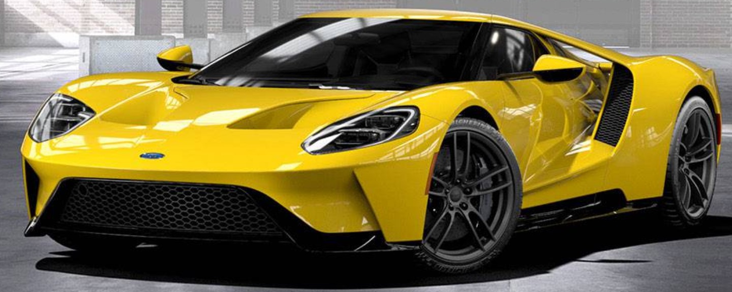 2019 Ford Gt Triple Yellow Code; H3, M7338 Solid Color
