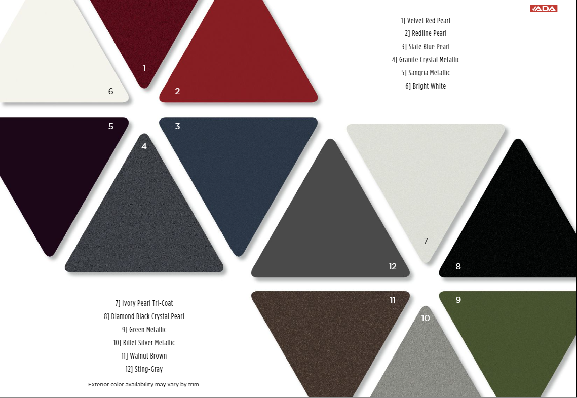 2020 Jeep Grand Cherokee exterior paint colors