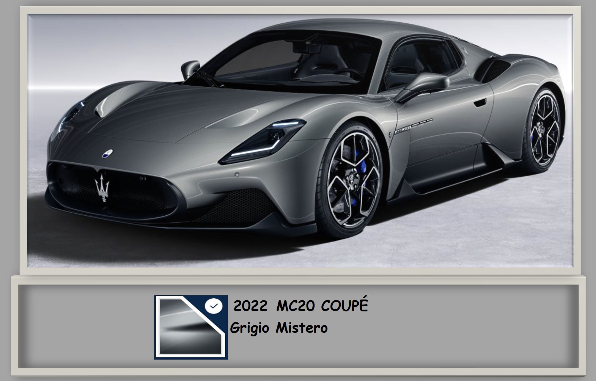 Grigio Mistero (Silver) Paint