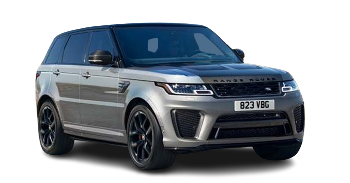 2022 Land Rover Range Rover Sport a silver suv