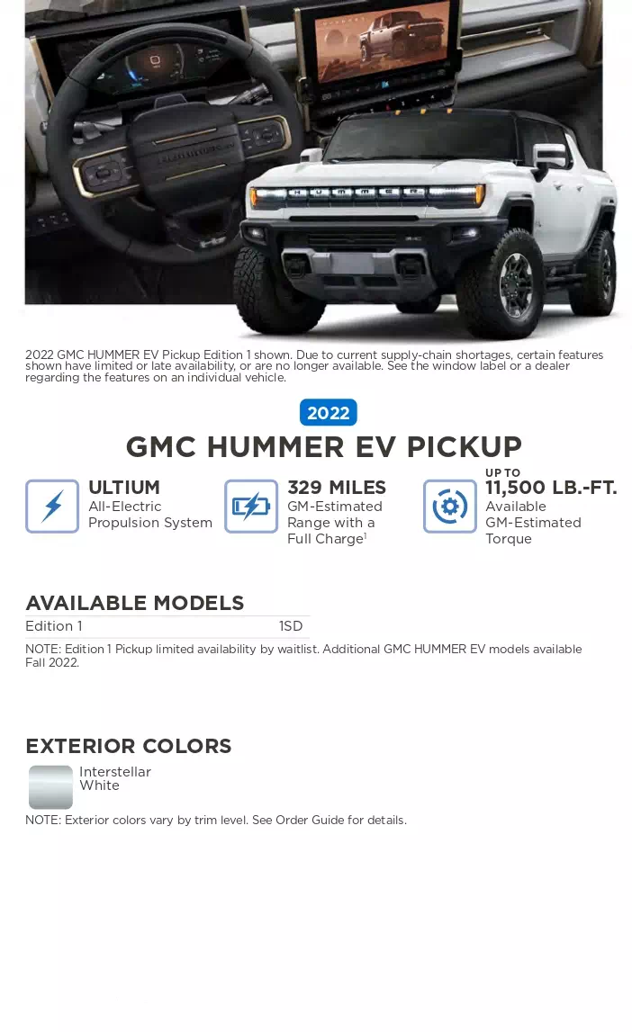 2023 GMC vehicle example and exterior colors that come on the vehicle