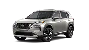 2023 Nissan Rogue painted in silver