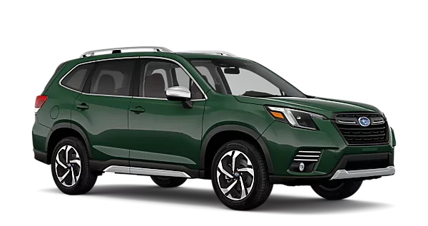 2024 Subaru Forester Vehicle Example a green suv