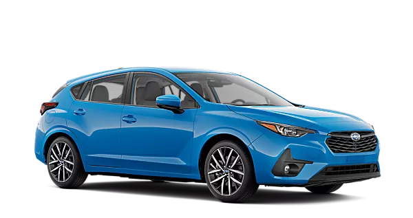 2024 Subaru Impreza Vehicle Example a blue car