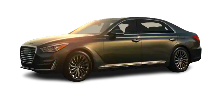 2019 Genesis G90 Vehicle Example a greenish brown car