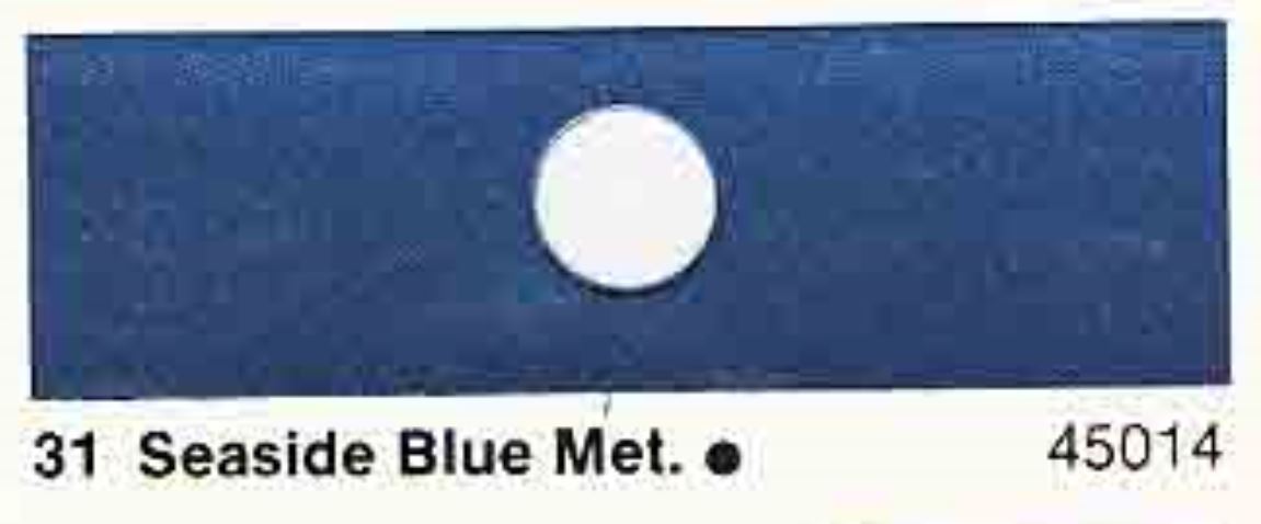 Code 31 74-77 Subaru Paint Code