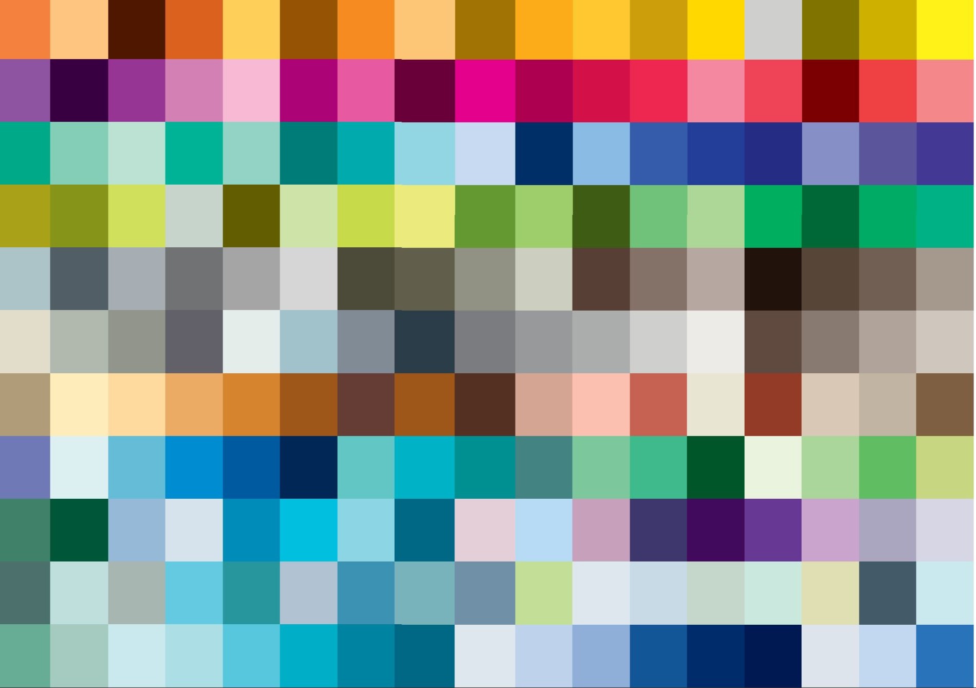 2011 Bentley Color Palette Colors used by Bentley in 2011