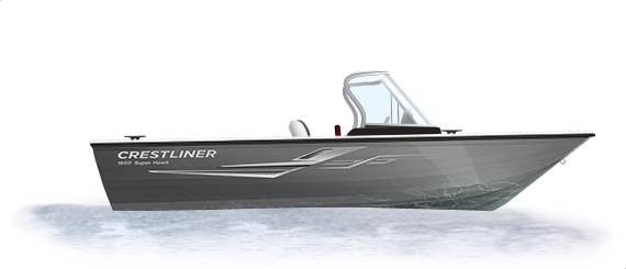 2020 Crestliner Silver Metallic exterior w/Clear Coat & Gray interior