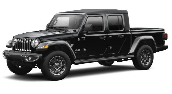 2021 jeep gladiator solid black, color code px8