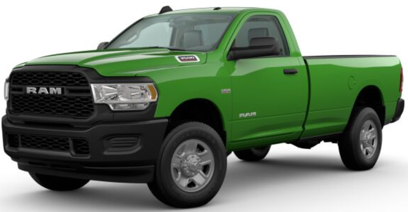 2020 ram Bright Green Solid Code: P68