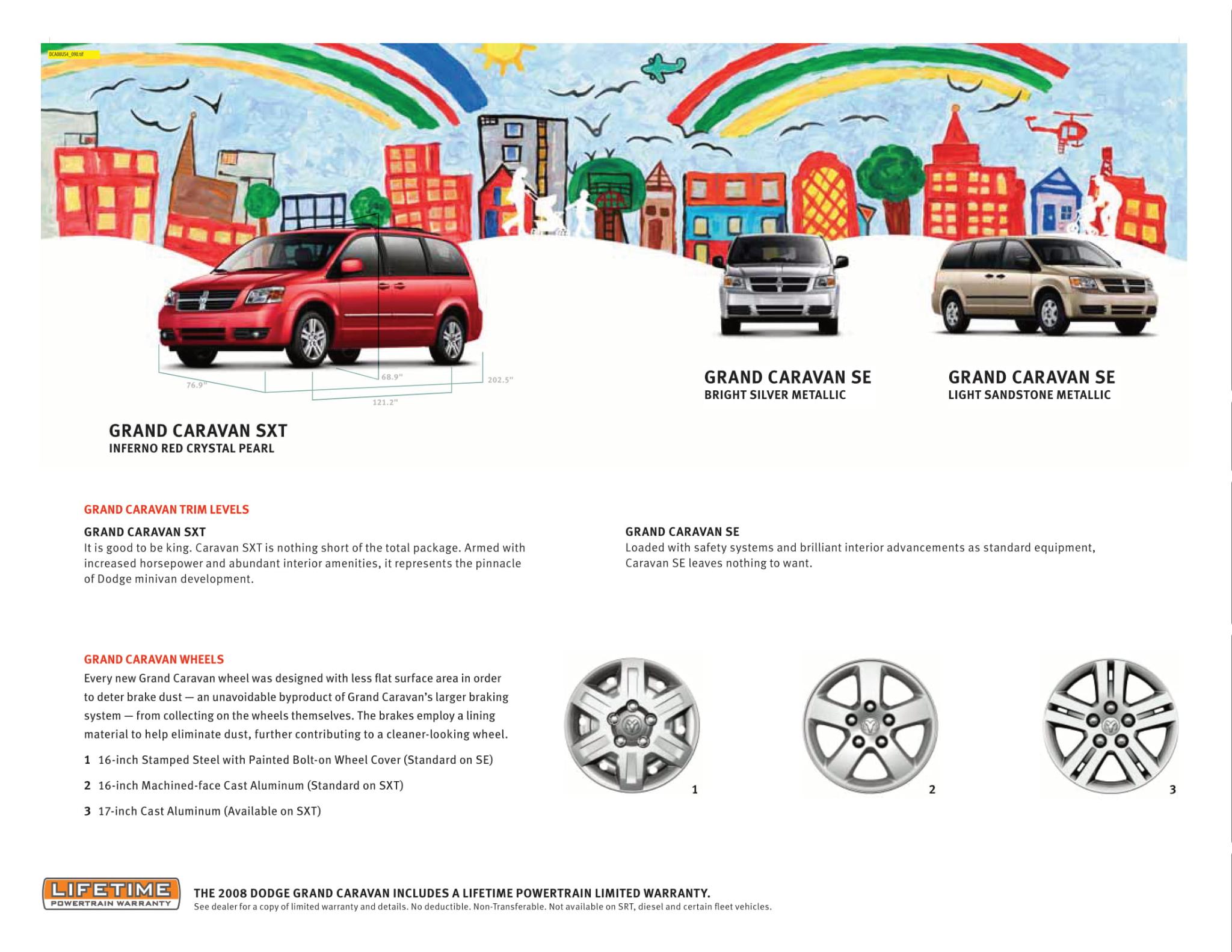 2008 Dodge Caravan Paint Chart
