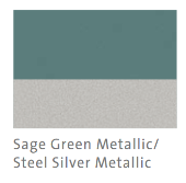 Subaru Main Code: DZ7 Sage Green Met and Steel Silver Met