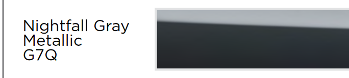 G7Q NIGHTFALL GRAY METALLIC
