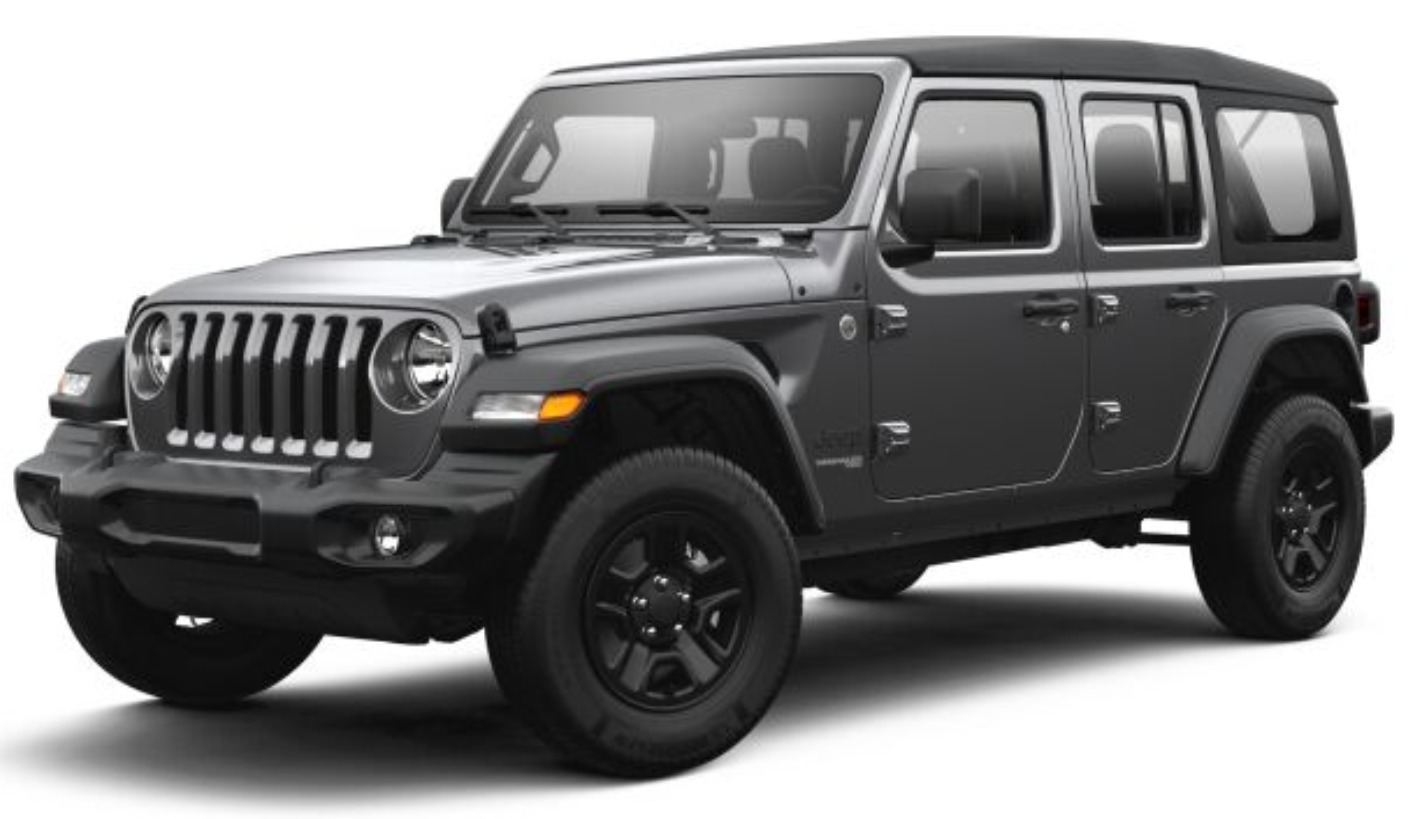 2021 Jeep Wrangler granite crystal met, color code pau