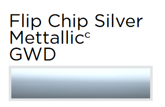GWD Flip Chip Silver Metallic
