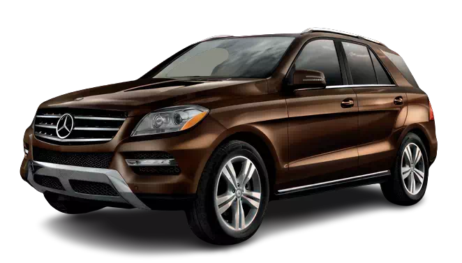 2014 Mercedes M Class Vehicle a 2014 Mercedes-Benz Vehicle Example with a transparent background