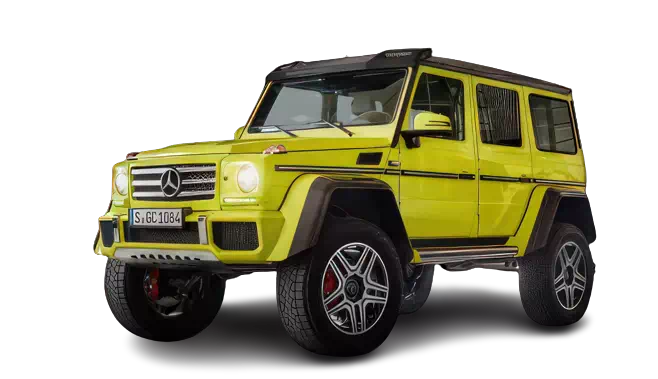 2016 Mercedes G Class Vehicle Mercedes vehicle example with a transparent background
