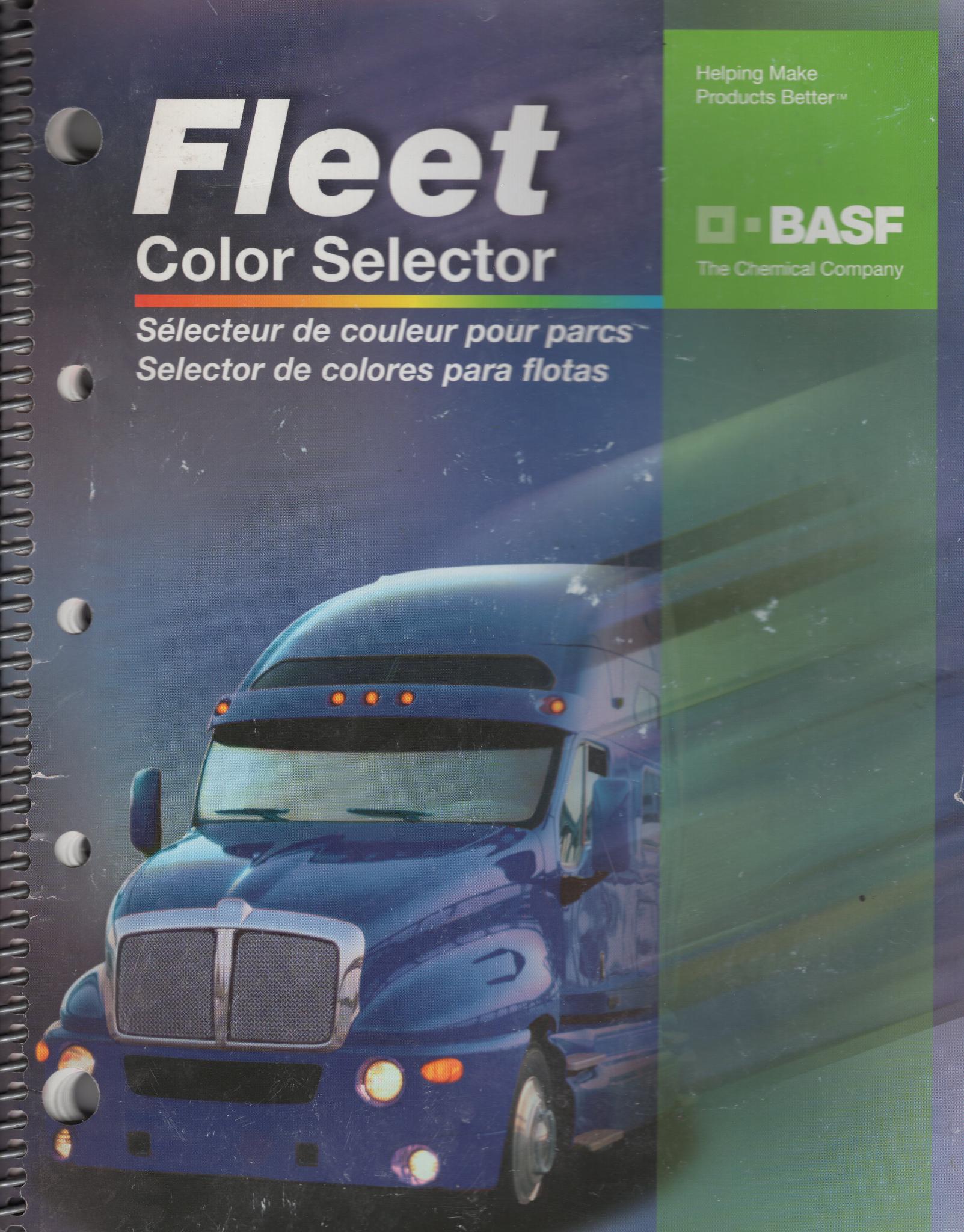 Basf Fleet Color Selector Page 1 of Basf Fleet Book
