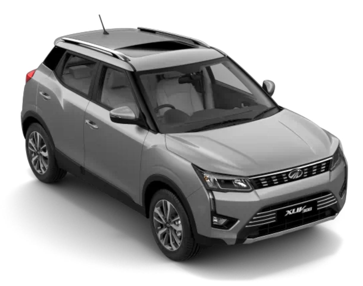 XUV300 MAJESTIC SILVER 2020 COLOR OPTION