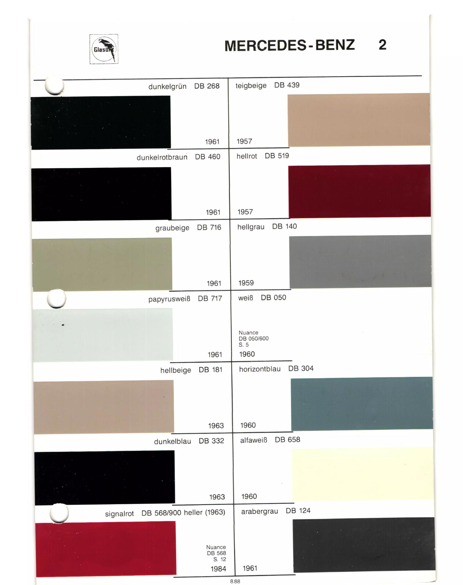 1952-1988 MB Color Book Page 2
