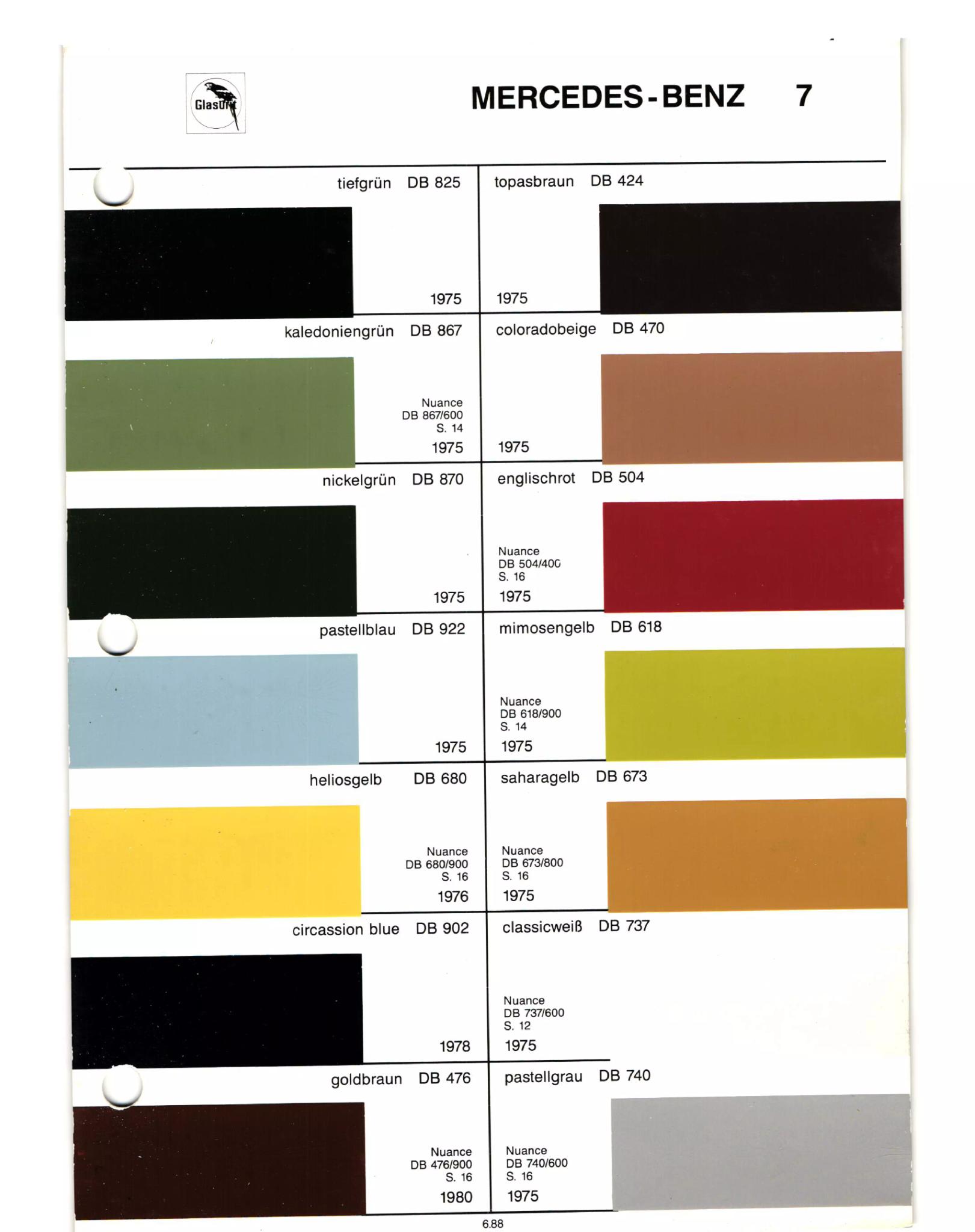 1952-1988 MB Color Book Page 5