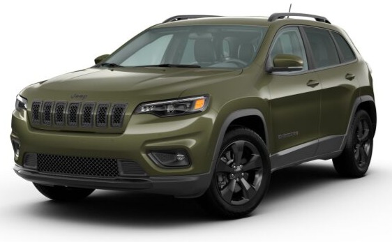 2020 Jeep Cherokee Olive Green Pearl