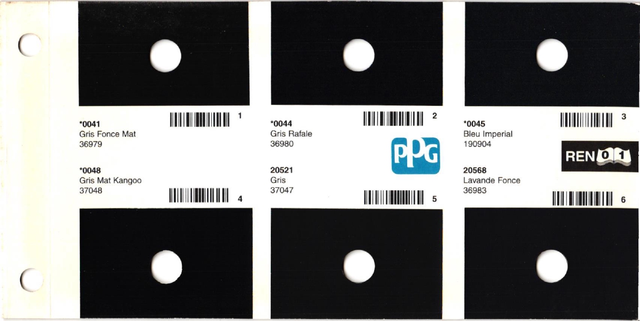 Codes:  0041, 0044,  0045, 0048, 20521,20568