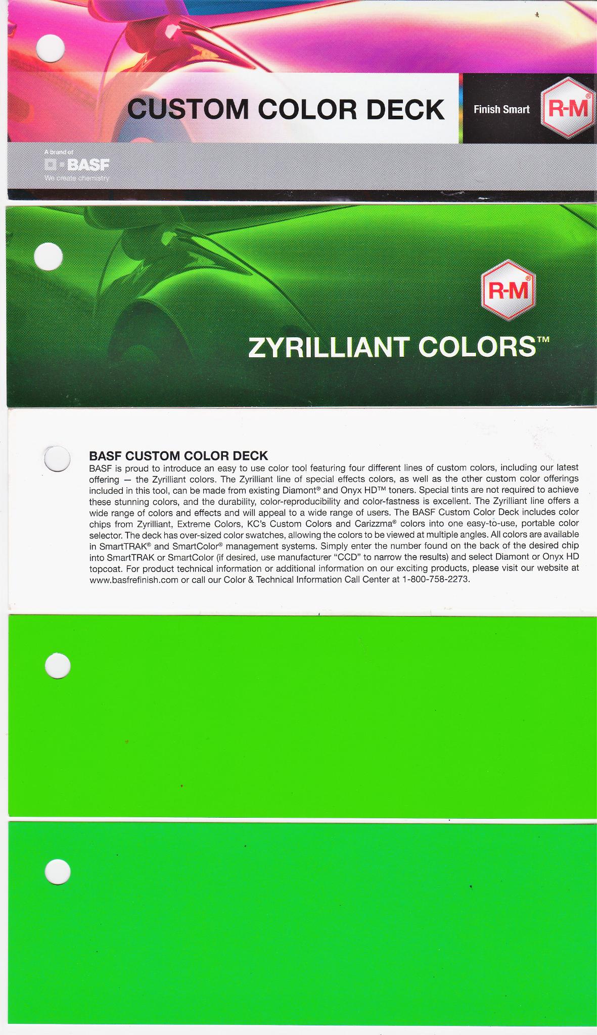 Green Basf Carrizzma Chips