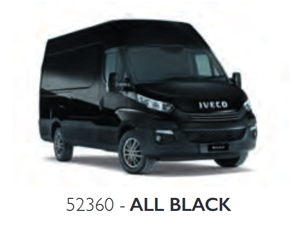 2020 Iveco Daily 52360 all black a black van