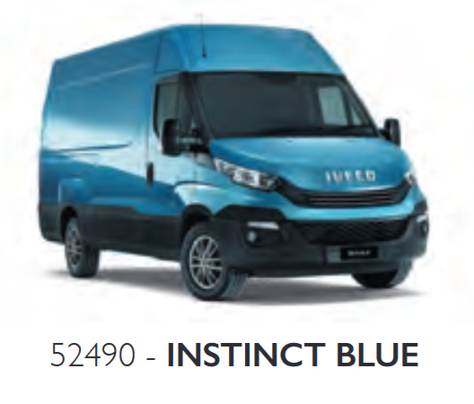 2020 Iveco Daily Instinct Blue Metallic, Code 52490